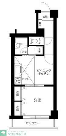 ゾンネンハイム武蔵関の物件間取画像